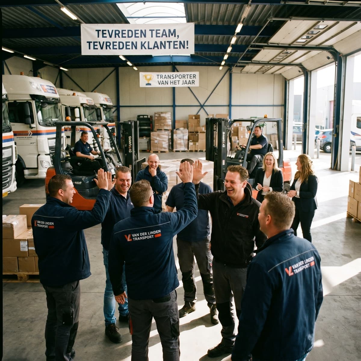 Blije klant — Transport & logistiek